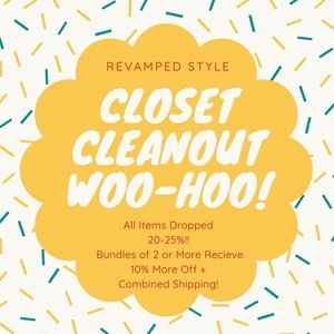 Closet Cleanout‼️Everything Must Go‼️